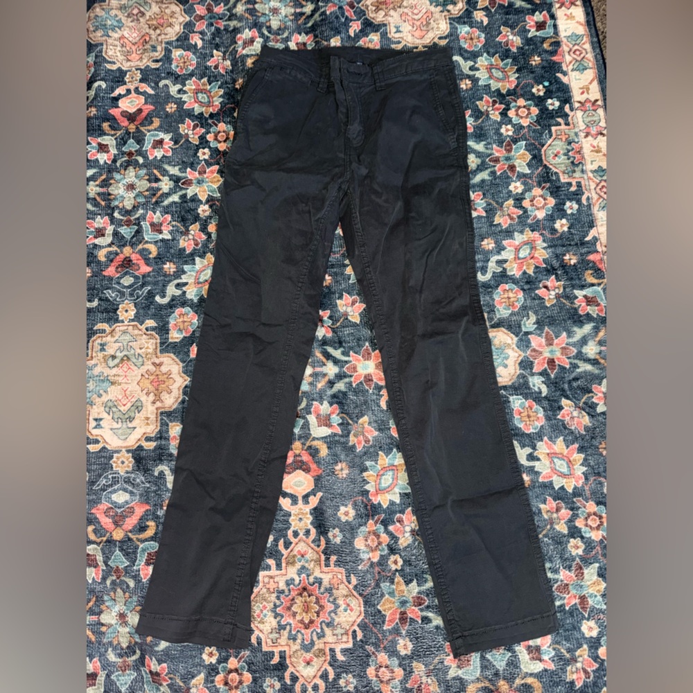 Black Slim Fit Pants Dress pants men’s 28 x30